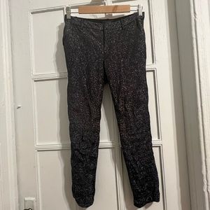 Sparkly fitted pants